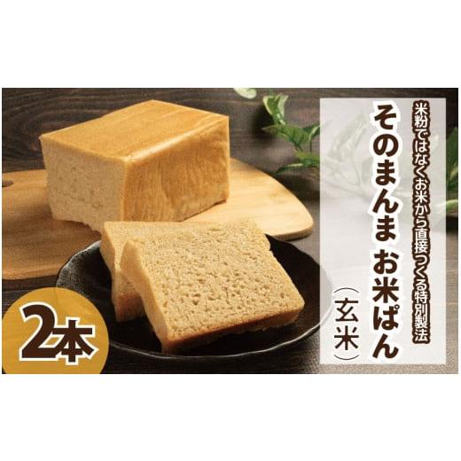 ふるさと納税 パン 食パン 徳島県 阿波市 パン 食パン そのまんまお米ぱん 2本 ( 600g × 2 ) コシヒカリ 米 玄米 使用 小麦 乳製品 卵 グルテン 不使用 タン…