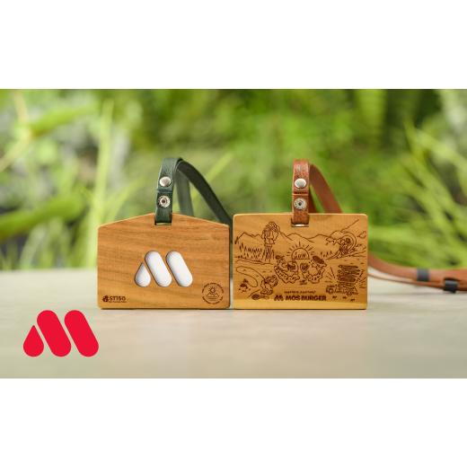 ふるさと納税 木工品・竹工品 長野県 松川町 森を育てるIDケース 間伐材使用 2種セット(2個) 2種セット(2個):寄付額 27000円