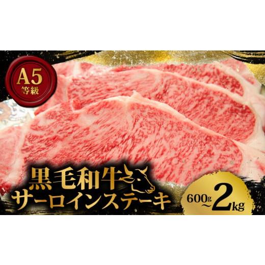 ふるさと納税 牛肉 サーロイン 大阪府 松原市 黒毛和牛 A5等級 サーロイン ステーキ 1kg 200g×5枚 国産 小分け お肉 牛肉 焼き肉 焼肉 黒毛和牛 サーロインス…