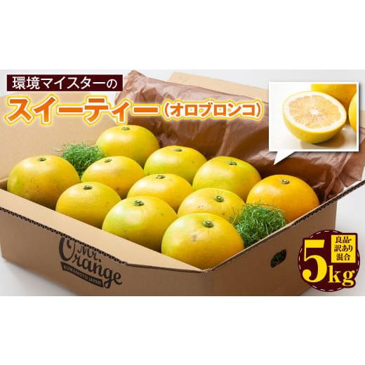 ふるさと納税 みかん・柑橘類 熊本県 水俣市 環境マイスターのスイーティー (オロブロンコ) 良品・訳あり混合 5kg 2025年12月上旬〜2026年2月下旬順次発送 …
