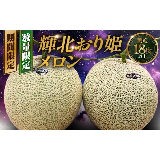 ふるさと納税 メロン 鹿児島県 鹿屋市 2757-s 2025年11月中旬〜12月中旬ごろ順次発送 輝北おり姫メロン 2玉 KN111-001
