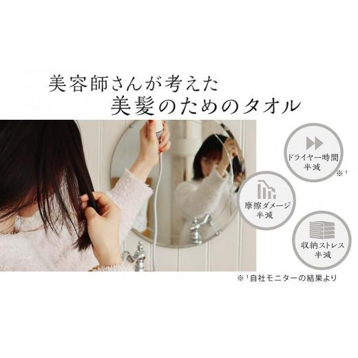 ふるさと納税 タオル・寝具 埼玉県 川越市 BIHATSU TOWEL 美髪タオル 2枚入りギフトセット ベージュ×2 ベージュ×2の画像