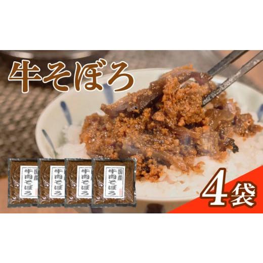 ふるさと納税 肉 大阪府 松原市 牛そぼろ 4袋 選べる容量 混ぜ込みごはん お米 米 ご飯 おにぎり 国産 牛 牛肉 ミンチ ミンチ肉 ごはんのお供 お弁当 時短 調…