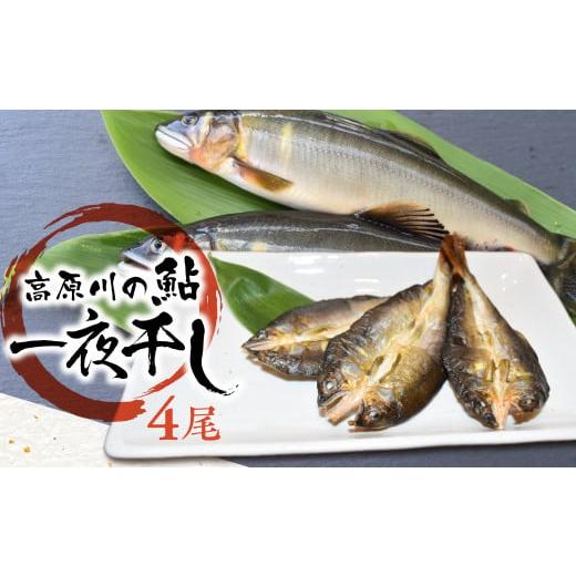 ふるさと納税 干物 岐阜県 飛騨市 鮎の一夜干し 1袋(4尾) / 岐阜県産 あゆ アユ 鮎 常備食 簡単調理 簡単 魚 干物 便利 個包装 飛騨市