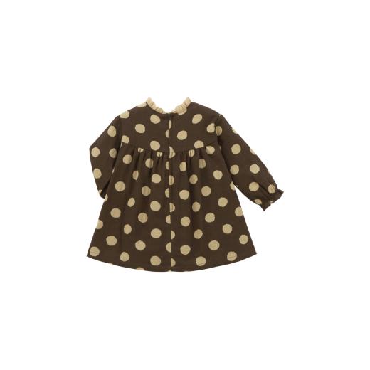 ふるさと納税 服 子ども 兵庫県 西脇市  ミキハウス ワンピース 子供用（81-16）こども 子ども服 子ども 子供 子供服 播州織 mikihouse ミキハウス　110サイズ…の画像