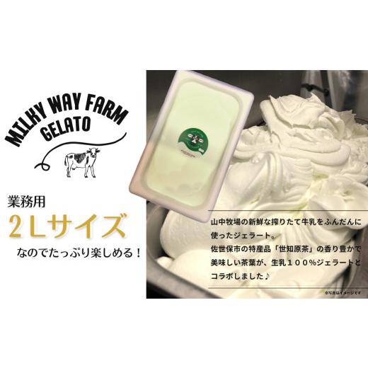ふるさと納税 アイス・ヨーグルト ジェラート 長崎県 佐世保市 F188 《定期便》山中牧場「MILKY WAY FARM」ジェラート 業務用(２L)サイズ〈３種食べ比べ〉 ３…の画像