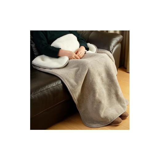 ふるさと納税 タオル・寝具 毛布 埼玉県 横瀬町 羊毛で暖かい「メリノン」マルチブランケット(ベージュ)| 羊毛 ウール 洗えるウール タクトコーポレーション…