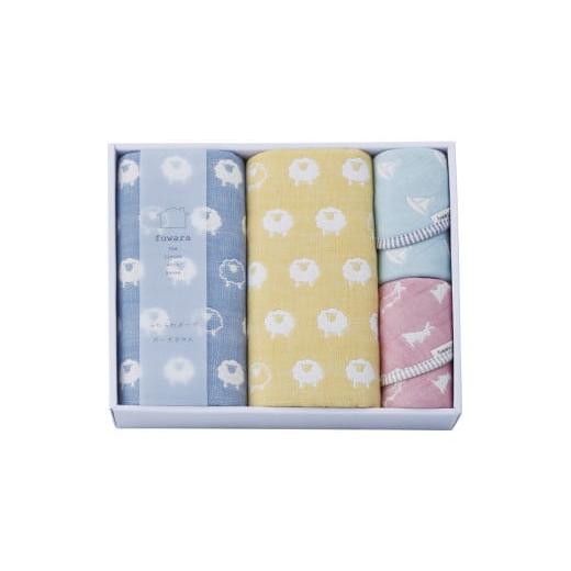 ふるさと納税 小物 ハンカチ・スカーフ 愛知県 蒲郡市 G0605 ふわら 六重織フェイスタオル・タオルハンカチセット:配送情報備考 化粧箱入+ ギフト包装 化…