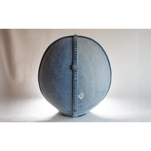 ふるさと納税 雑貨・日用品 インテリア 神奈川県 寒川町 DENIM DARUMA \"8\" Medium Blue だるま 達磨 インテリア 置物 お祝い 縁起物 伝統 手作り お…の画像