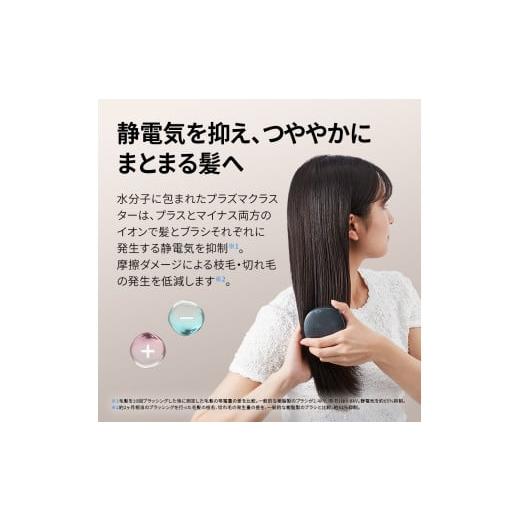 ふるさと納税 美容・健康家電 大阪府 八尾市 O101　SHARP プラズマクラスターヘアブラシ IB-B1-W（ホワイト系フロスティホワイト） シャープ 電化製品 家電 美…_3