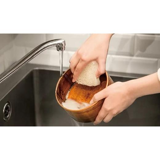 ふるさと納税 木工品・竹工品 三重県 尾鷲市 摺り漆塗り 丸型弁当箱