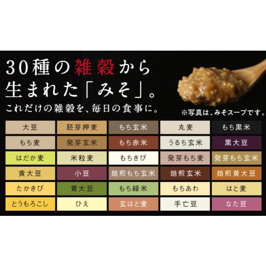 ふるさと納税 味噌 宮崎県 都城市 三十雑穀みそスープ+チゲスープ+出汁スープ3本セット ポスト投函_LB-9001_(都城市) 30種 穀物 味噌 椎茸エキス 黄金生姜 ス&hellip;