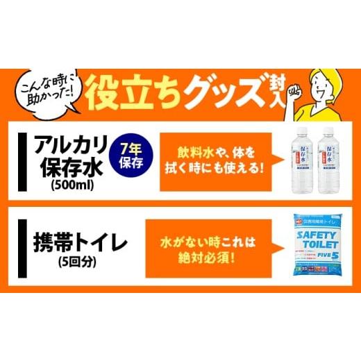 ふるさと納税 防災グッズ 福井県 小浜市 緊急防災２４点セット ／ 防災グッズ 災害 地震 備蓄 ／ 小浜市 ／ 岸田産業 BFDJ002-1 24点セットの画像