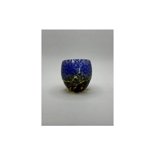 ふるさと納税 陶磁器・漆器・ガラス 和歌山県 海南市 KR-008琥珀-B ブルー [NF34] ブルー