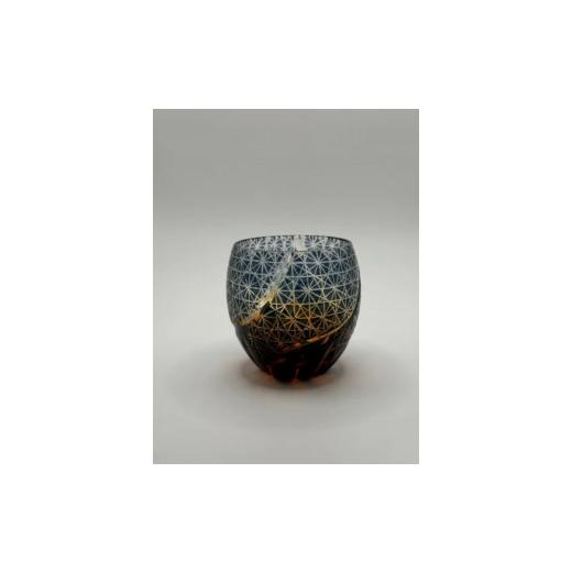 ふるさと納税 陶磁器・漆器・ガラス 和歌山県 海南市 KR-008琥珀-DB ダークブルー [NF35] ダークブルー