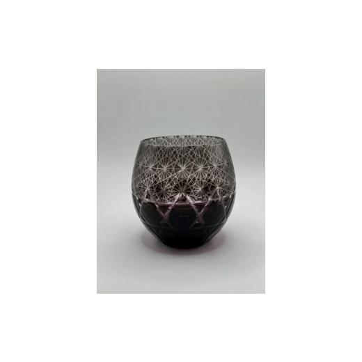 ふるさと納税 陶磁器・漆器・ガラス 和歌山県 海南市 KR-031琥珀-P パープル [NF39] パープル