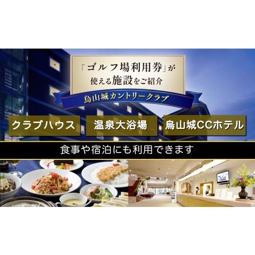 ふるさと納税 ゴルフ場利用券 栃木県 那須烏山市 20-11 烏山城カントリークラブ ゴルフ場利用券・食事券・宿泊券 6,000円分 （3,000円×2枚）_5