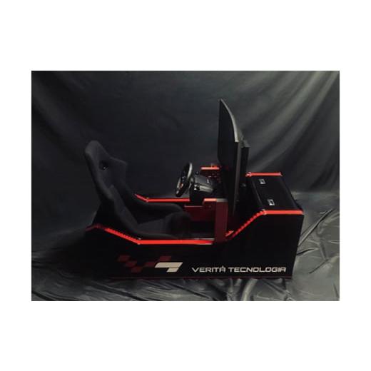 ふるさと納税 電化製品 愛知県 刈谷市 Verita Tecnologia TIPO-E Driving Simulator ／ ドライビングシミュレーター ゲーム ゲーミング PlayStation4 PlaySta…の画像
