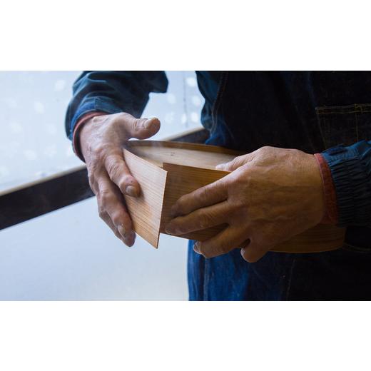 骨董 曲げわっぱ 蔵出し品 大小2点セット 丸二印