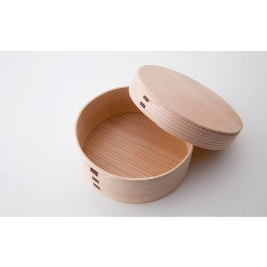 ふるさと納税 木工品・竹工品 秋田県 大館市  大館曲げわっぱ ミニおひつ（小） 205P6007 ／ 曲げわっぱ 伝統 工芸品 おひつ お櫃 オヒツ 日本製 made in Jap…の画像