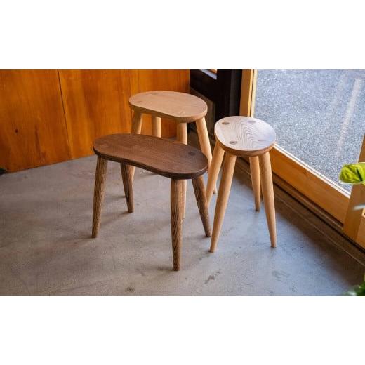 ふるさと納税 雑貨・日用品 インテリア 岐阜県 飛騨市 飛騨の職人が製作 組木加工 スツール キッチンスツール 木製 じゃがいもスツール C 色・高さ 選べる 天…_7