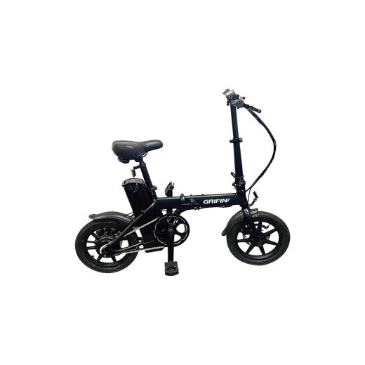 ふるさと納税 自転車 電動アシスト自転車 群馬県 前橋市 R6-44-2 折りたたみ 電動アシスト フォールディングバイク BLACK 黒 BLACK 黒