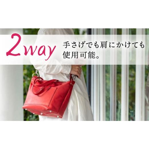 ふるさと納税 カバン ショルダーバッグ 佐賀県 武雄市  チョコ色 大型ショルダー兼用バッグ?／BagShop36 UAC028 チョコ色の画像