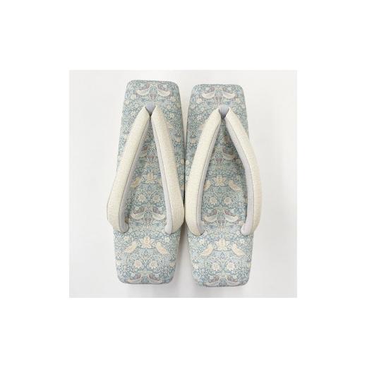 ふるさと納税 ファッション 下駄 京都府 京都市 京都丸紅 V&amp;A草履(Lサイズ/ミント) Lサイズ/ミント