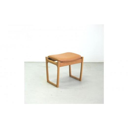 ふるさと納税 家具 インテリア・寝具・収納 福岡県 大川市 スツール デューク 500×370×450 SH430mm オーク無垢材 キャメル 北欧デザイン 大川家具 大川市 辻…