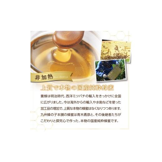 ふるさと納税 加工品等 はちみつ 福岡県 八女市  TVで紹介 はちみつ 国産純粋蜂蜜 極巣みつ 310g 非加熱 はちみつ ハチミツ 生はちみつ ローハニー オススメ …の画像