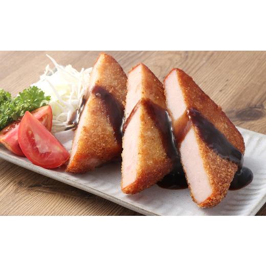 ふるさと納税 惣菜・レトルト 冷凍 静岡県 菊川市  6ヶ月定期便 分厚いハムカツ 計約1.1kg 約110g×10個 ｜ ハムカツ ハムかつ ハム 厚切り 惣菜 冷凍_4