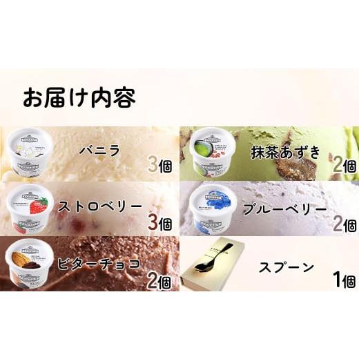 ふるさと納税 菓子 アイス 島根県 雲南市 アイスクリーム VANAGAプレミアムご当地アイス12個とアイス専用スプーン（ゴールド1本）の13点セット | アイスクリー…の画像