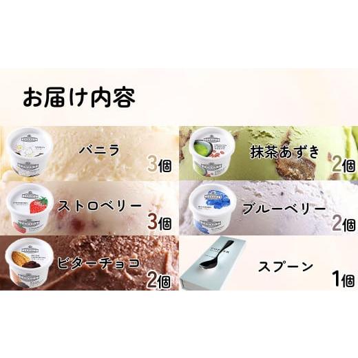 ふるさと納税 菓子 アイス 島根県 雲南市 アイスクリーム VANAGAプレミアムご当地アイス12個とアイス専用スプーン（シルバー1本）の13点セット | アイスクリー…の画像