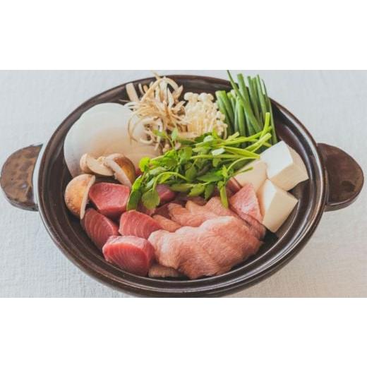 ふるさと納税 マグロ 神奈川県 三浦市 FISHSTAND 天然メバチまぐろのとろしゃぶ鍋セット