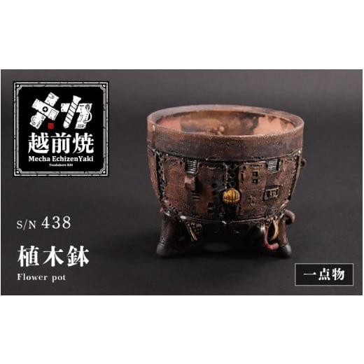 ふるさと納税 陶磁器・漆器・ガラス 福井県 越前町 1点物 越前焼 メカ