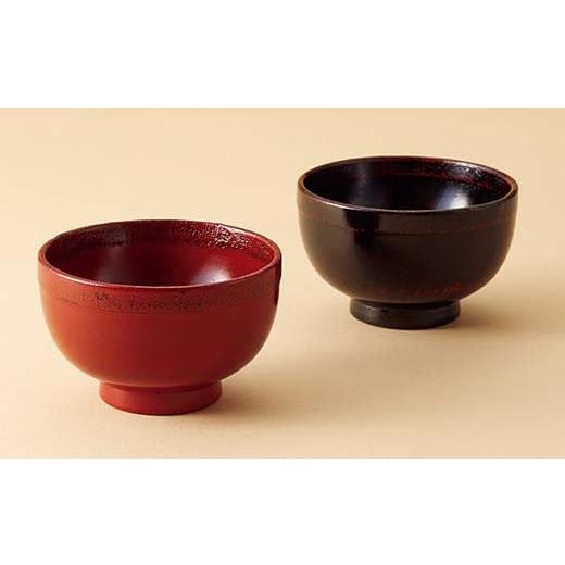 陶磁器・漆器・ガラス 石川県 加賀市 夫婦汁椀 渕布 根来・曙 汁椀 夫婦汁椀 日本製 伝統工芸 工芸品 F6P-2198 クラウドファンディング 実施中 【宇陀】 G…