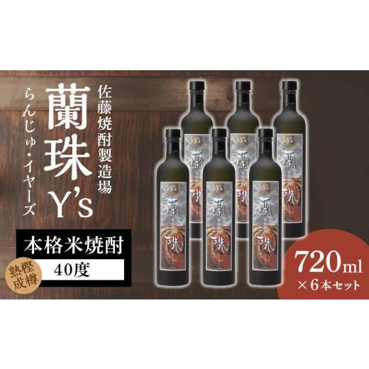 ふるさと納税 強い酒 米 宮崎県 延岡市 蘭珠イヤーズ 6本仕かける N0115-YE078