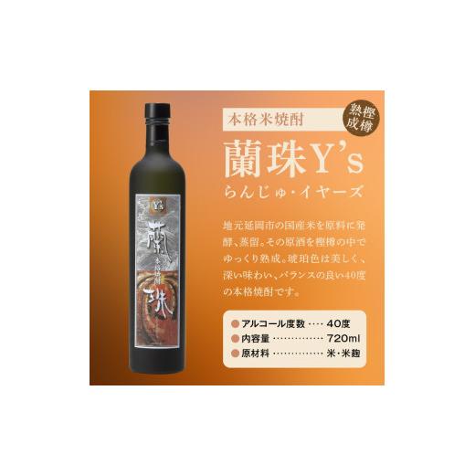 ふるさと納税 強い酒 米 宮崎県 延岡市 蘭珠イヤーズ 6本仕かける N0115-YE078
