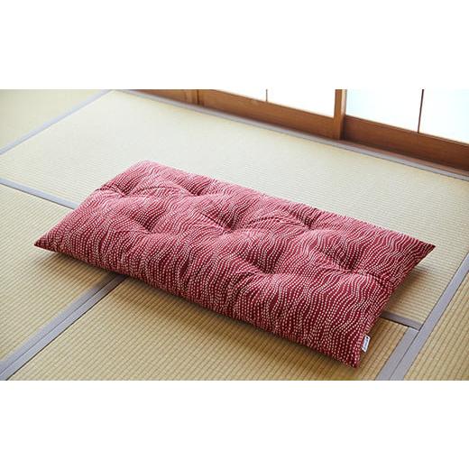 ふるさと納税 タオル・寝具 京都府 京丹後市  柄が選べる 天然繊維 手作り 木綿わた入り 長座布団 HT00123の画像