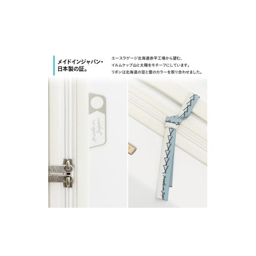 ふるさと納税 カバン 北海道 赤平市 スーツケース 最短 7日以内配送 Brush 北海道 カラーパレット LTD 34L CABIN_No.580217706 シマエナガ ホワイト キャリー…_6