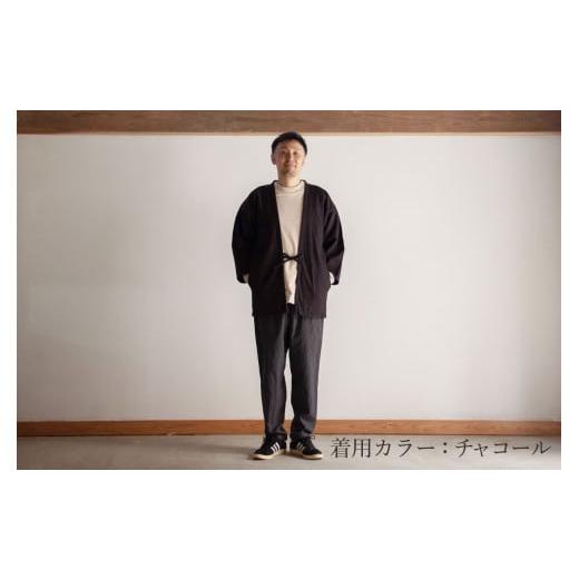 ふるさと納税 服 岩手県 一関市 縁日 HANTEN チャコール・Sサイズ チャコールSサイズの画像