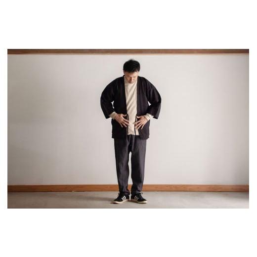 ふるさと納税 服 岩手県 一関市 縁日 HANTEN チャコール・Sサイズ チャコールSサイズの画像