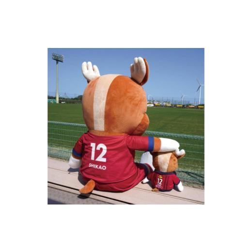 ふるさと納税 雑貨・日用品 ぬいぐるみ 茨城県 鹿嶋市 しかお特大