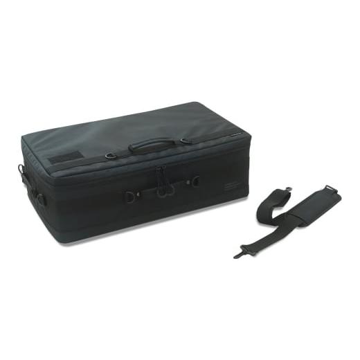 ふるさと納税 アウトドアグッズ バッグ 大阪府 河内長野市 ANOBA マルチバーナーコンテナ ブラック(AN092) 大型コンロ収納対応バッグ キャンプギア キャンプ用…