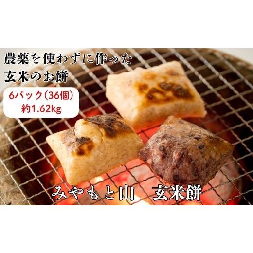 ふるさと納税 米・パン 餅 千葉県 匝瑳市 (2026年9〜11月発送)農薬を使わずに作った玄米100%の玄米餅 6パック / 餅 もち モチお餅 おもち 玄米 玄米餅 玄…