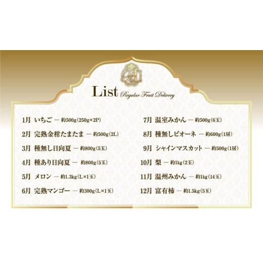 ふるさと納税 果物類 宮崎県 新富町 旬のくだもの定期便 全12回 マンゴー いちご マスカット 国産 宮崎 F152_3