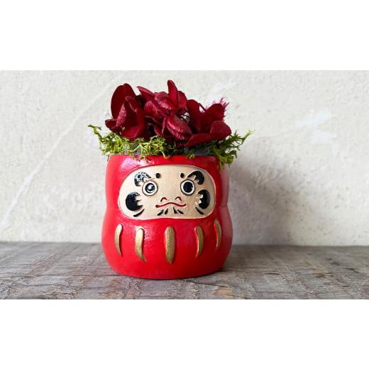 ふるさと納税 雑貨・日用品 インテリア 大分県 竹田市 赤 開運だるま 赤