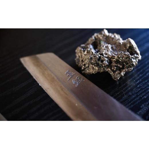 包丁　鍔屋　骨切　出雲玉鋼　箱付　未使用品 希少鍔屋 出雲玉鋼 出刃包丁左利き用