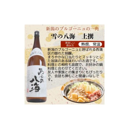 ふるさと納税 日本酒 純米酒 新潟県 新潟市 日本酒 飲み比べセット 越後銘門酒会 新潟市の銘酒 飲み比べ 1800ml×5本 （越乃寒梅 越後鶴亀 越の関 雪の八海 越…の画像