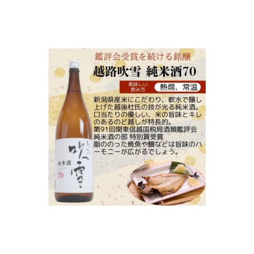 ふるさと納税 日本酒 純米酒 新潟県 新潟市 日本酒 飲み比べセット 越後銘門酒会 新潟市の銘酒 飲み比べ 1800ml×5本 （越乃寒梅 越後鶴亀 越の関 雪の八海 越…の画像
